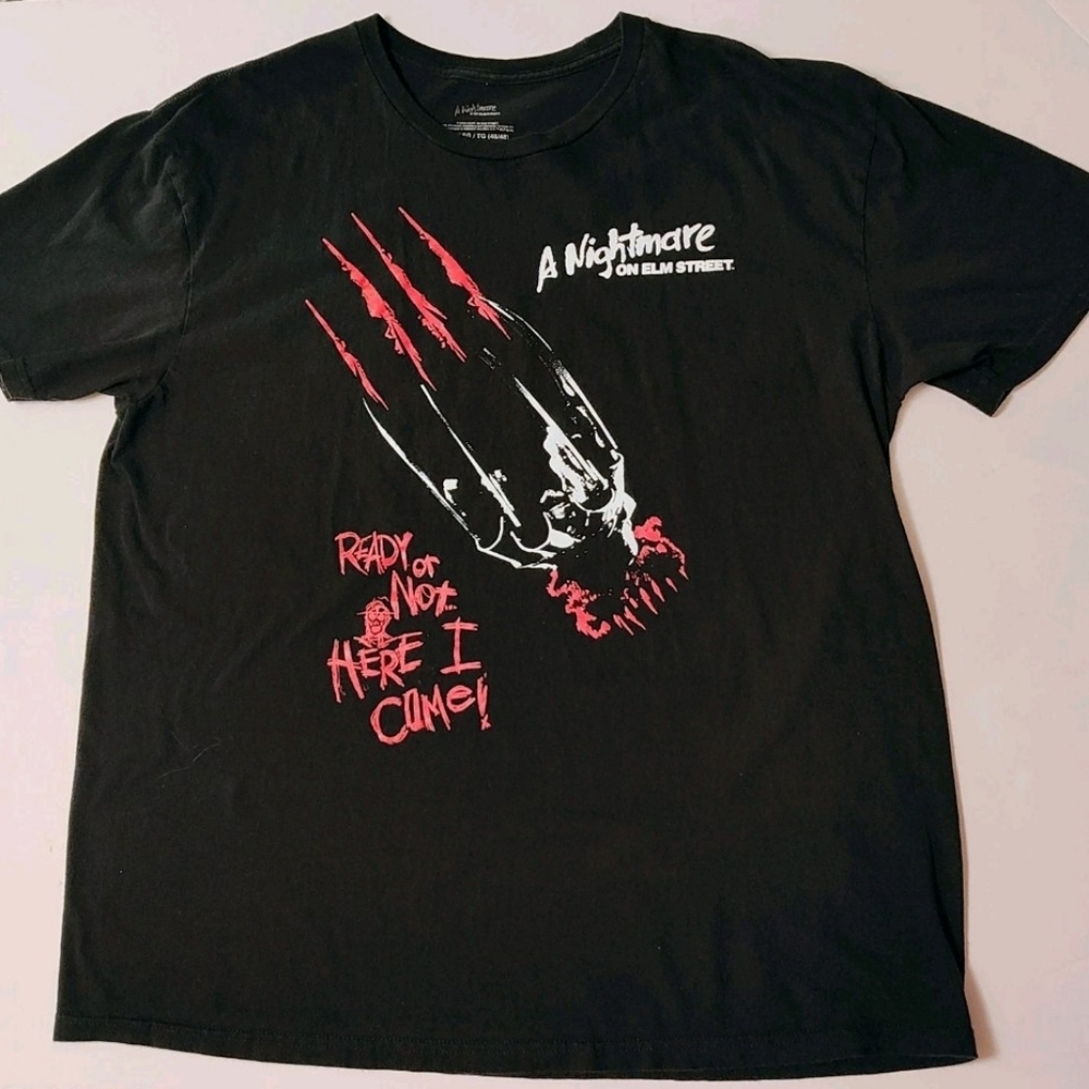 MAD Engine A Nightmare On Elm Street Ready or Not Here I Come! XL Tee Like New